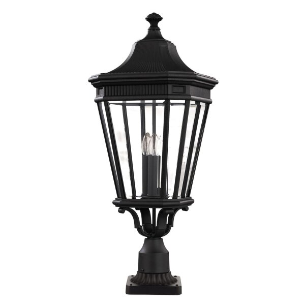 Lampe dextérieur jardin terrasse noir IP44 hauteur 78cm