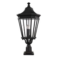 Lampe dextérieur jardin terrasse noir IP44 hauteur...