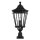 Lampe dext&eacute;rieur jardin terrasse noir IP44 hauteur 78cm