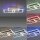 Lampe de plafonnier LED Rainbow RGB dimmable 5100 lm L:56 cm