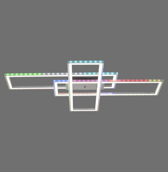 Lampe de plafonnier LED Rainbow RGB dimmable 5600 lm L:101,2 cm