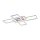 Lampe de plafonnier LED Rainbow RGB dimmable 5600 lm L:101,2 cm