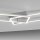 Plafonnier LED à intensité variable en acier 3000 K L:102 cm