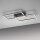 Plafonnier LED à intensité variable noir 4200 lm 3000 K 36 W
