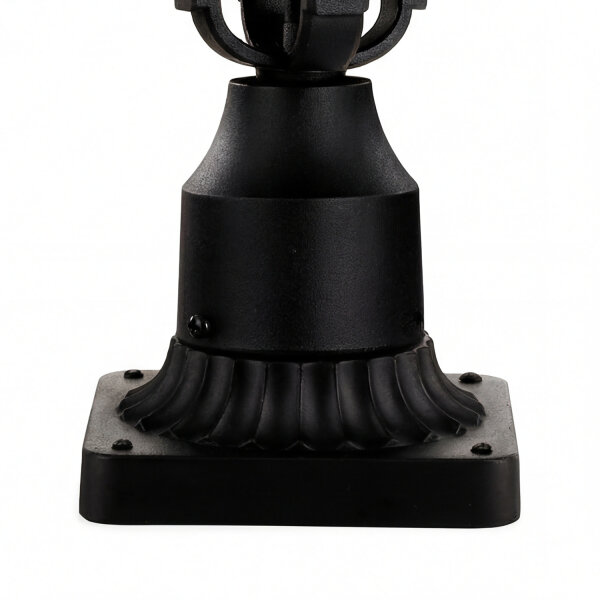 Lampe de socle extérieure Noir H:57,5cm Rustique IP44