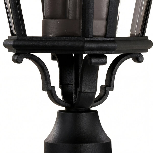 Lampe de socle extérieure Noir H:57,5cm Rustique IP44