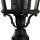 Lampe de socle extérieure Noir H:57,5cm Rustique IP44