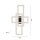 Plafonnier LED à intensité variable noir 19 W 3000 K orientable