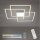 Plafonnier LED à intensité variable Métal en acier L:75 cm 12 W