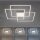 Plafonnier LED à intensité variable Métal en acier L:75 cm 12 W