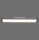 Lampe de plafonnier LED plate noire L:79,5 cm 14 W 3000 K