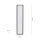 Lampe de plafonnier LED plate noire L:79,5 cm 14 W 3000 K