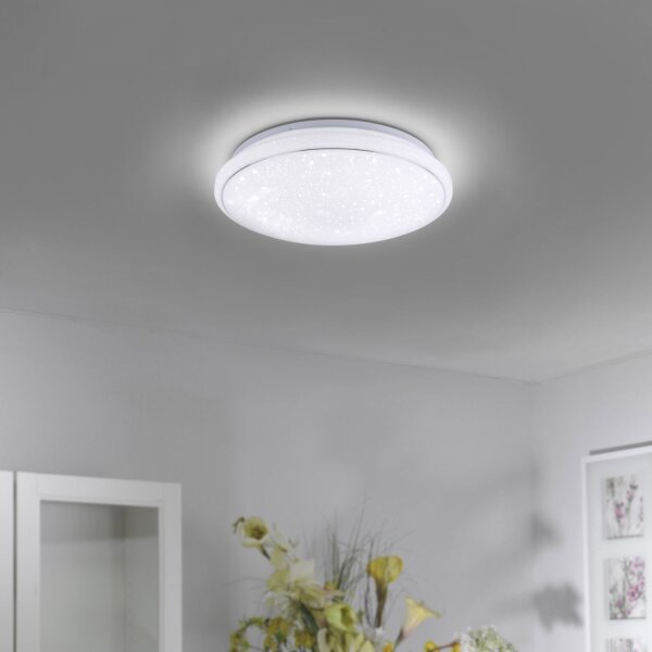 Lampe de plafonnier LED à intensité variable Ciel étoilé RGB 2700-5000 K