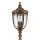 Grand réverbère en bronze antique H:263cm IP44
