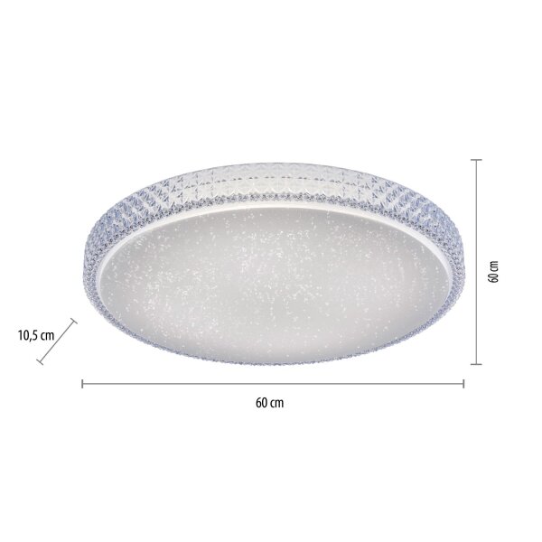 Lampe de plafonnier LED Ciel de nuit Smart Home RGB 2700-5000 K