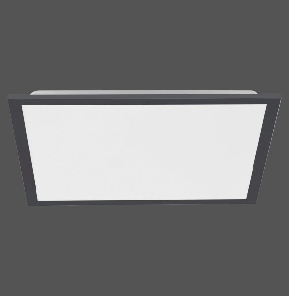 Lampe de plafonnier LED à intensité variable L:44,5 cm Télécommande noire