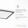 Lampe de plafonnier LED à intensité variable L:44,5 cm Télécommande noire