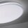 Lampe de plafonnier LED en chrome IP44 Ø49 cm 2500 lm faible éblouissement