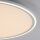 Lampe de plafonnier LED à intensité variable Télécommande 2700-5000 K ronde