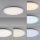 Lampe de plafonnier LED à intensité variable Télécommande 2700-5000 K ronde