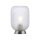 Lampe de table en acier Abat-jour en verre Métal 22,5 cm E27