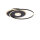 Lampe de plafonnier LED de style en métal noir 26 W 3000 K