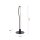 Lampe de table LED noire métal 30 cm 300 lm faible éblouissement