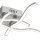 Plafonnier LED Vagues Métal en acier L:55 cm 3000 K