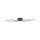 Lampe de plafonnier LED Vagues Métal Noir 3920 lm Moderne