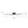 Lampe de plafonnier LED Vagues Métal Noir 3920 lm Moderne