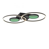 Lampe de plafonnier LED Télécommande Effet...