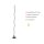 LED Lampadaire noir métal 120 cm 3000 K faible éblouissement