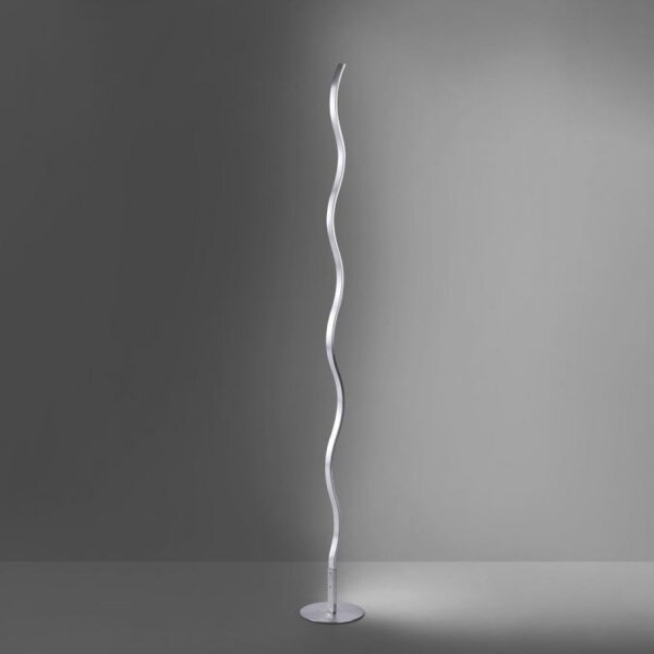 Lampadaire LED métal en acier 120 cm 3000 K faible éblouissement
