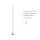 Lampadaire LED métal en acier 120 cm 3000 K faible éblouissement