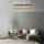Lampe de plafonnier Tissu Métal Beige Noir E27 4 flammes