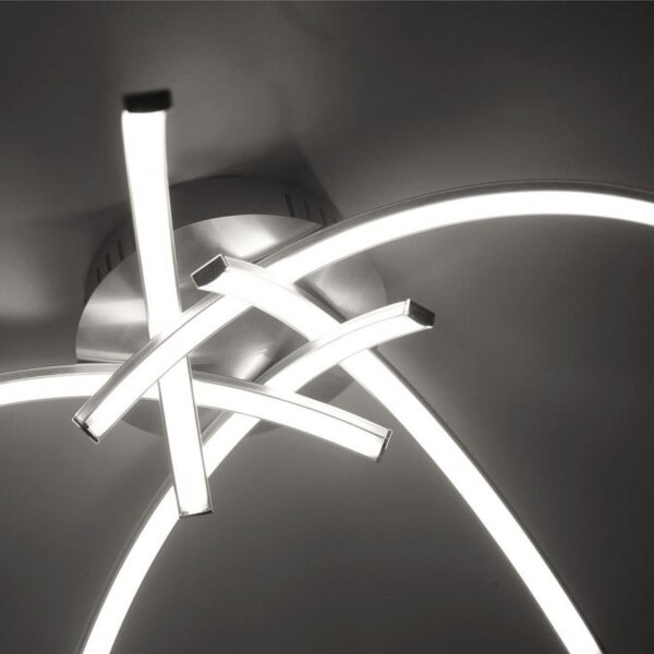 Plafonnier LED métal en acier 3000 K 445 lm L:47 cm