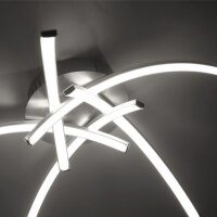 Plafonnier LED métal en acier 3000 K 445 lm L:47 cm