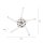 Plafonnier LED métal en acier 3000 K 445 lm L:47 cm