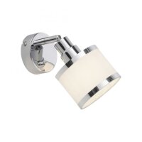 Spot mural flexible chrome métal E14 faible...