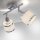 Spot de plafond réglable chrome métal E14 faible éblouissement