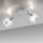 Spot de plafond réglable chrome métal E14 faible éblouissement