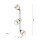 Spot de plafond réglable chromé 3-flamme E14 faible éblouissement