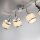 Spot de plafond réglable chromé 4-flamme E14 78 cm