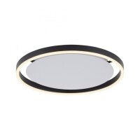 Lampe de plafonnier LED Anthracite Métal...