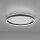 Lampe de plafonnier LED Anthracite Métal Ø39,3 cm 20 W dimmable