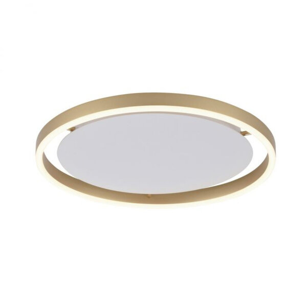 Lampe de plafonnier LED métal Ø39,3 cm 20 W dimmable en laiton