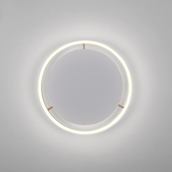 Lampe de plafonnier LED métal Ø39,3 cm 20 W dimmable en laiton