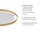Lampe de plafonnier LED métal Ø39,3 cm 20 W dimmable en laiton