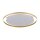 Lampe de plafonnier LED à intensité variable Ø58,5 cm 3650 lm en laiton