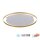 Lampe de plafonnier LED à intensité variable Ø58,5 cm 3650 lm en laiton